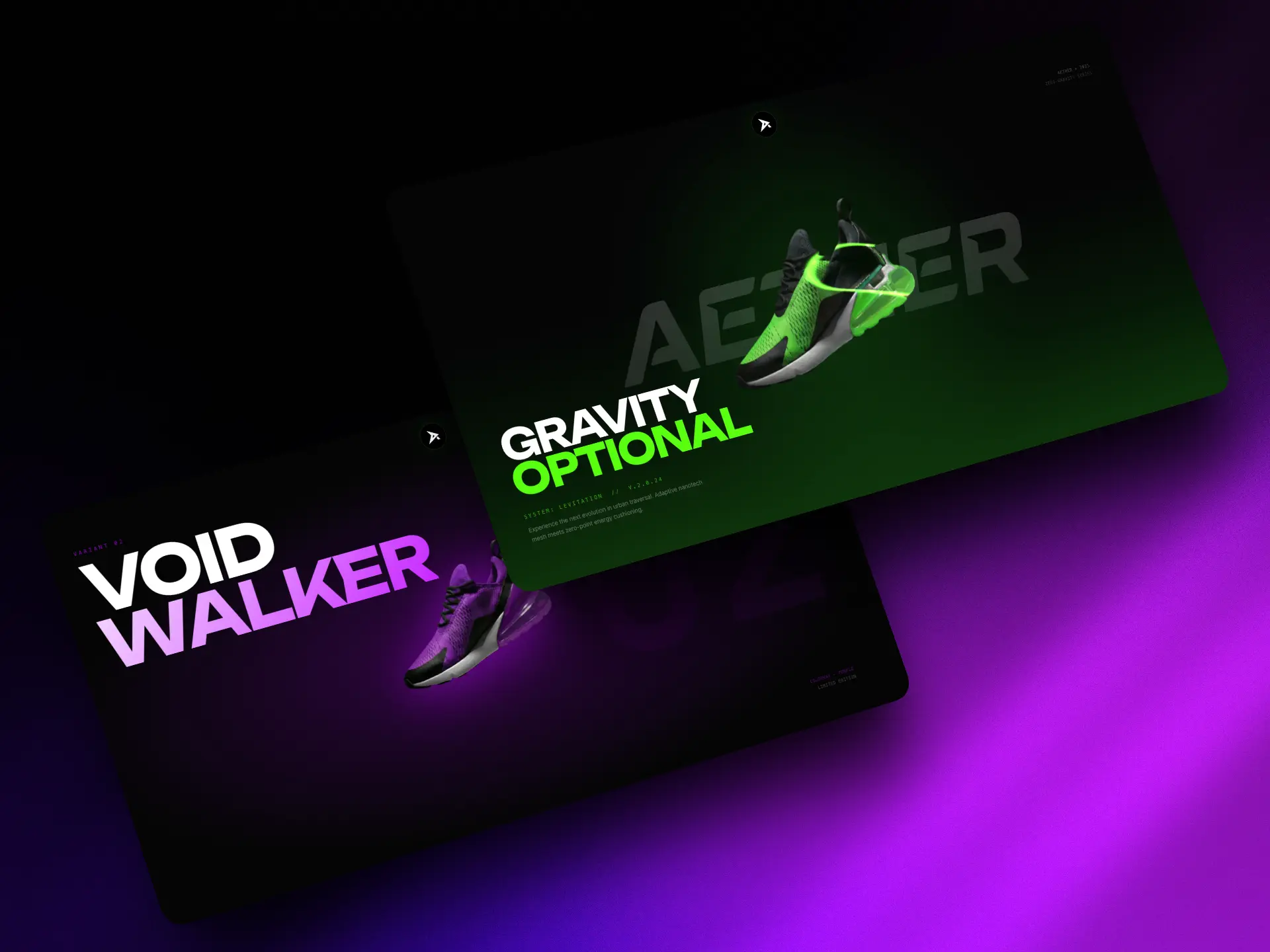 Custom website development with Next.js – 3D animated web experience