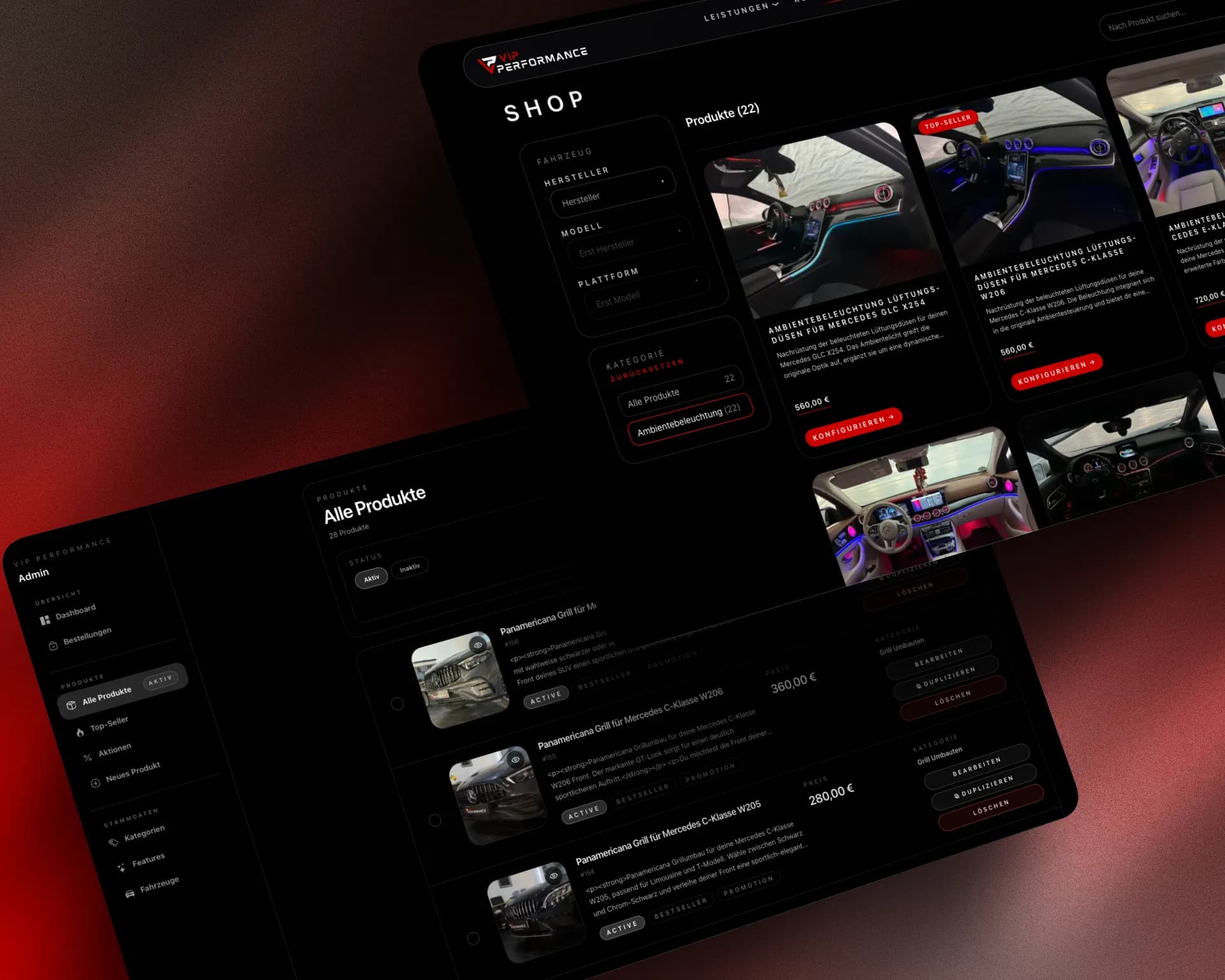 High-converting online store design for performance brands