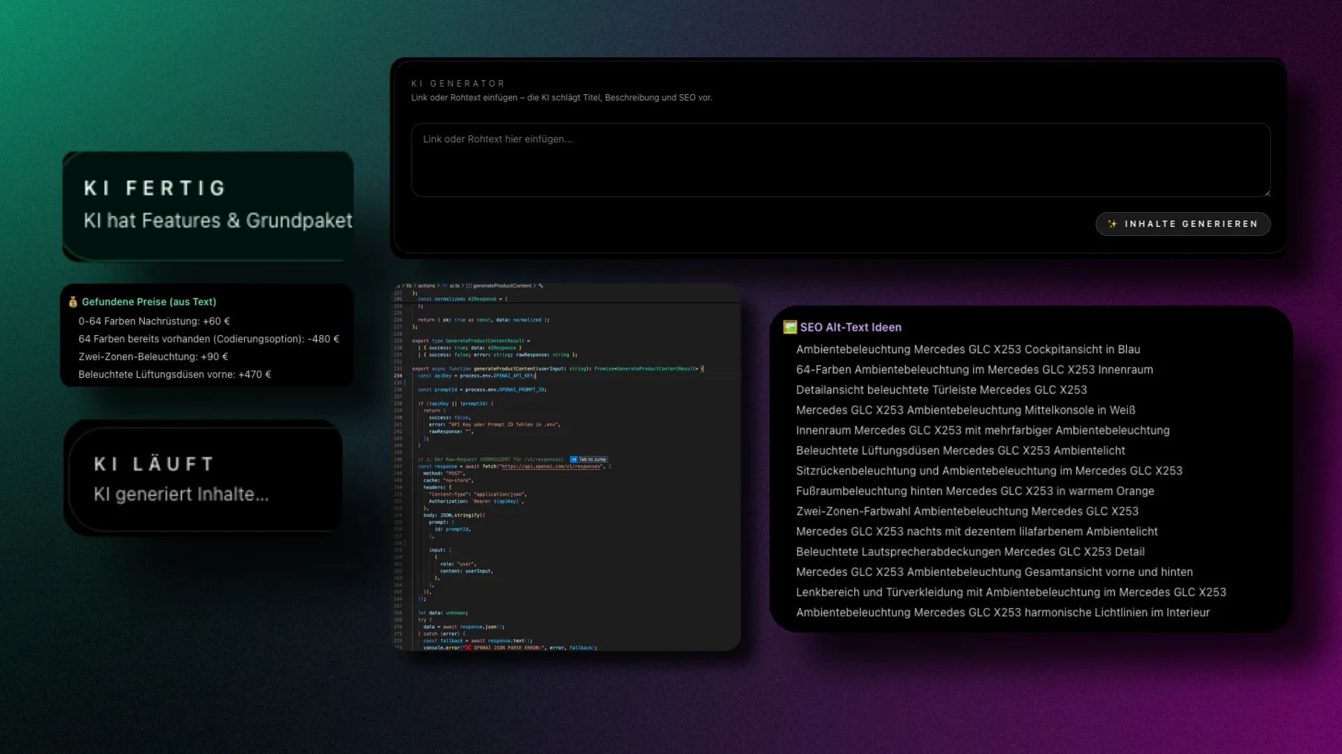 Native AI-Integration